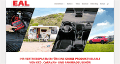 Desktop Screenshot of eal-vertrieb.com