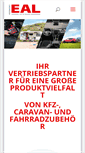 Mobile Screenshot of eal-vertrieb.com